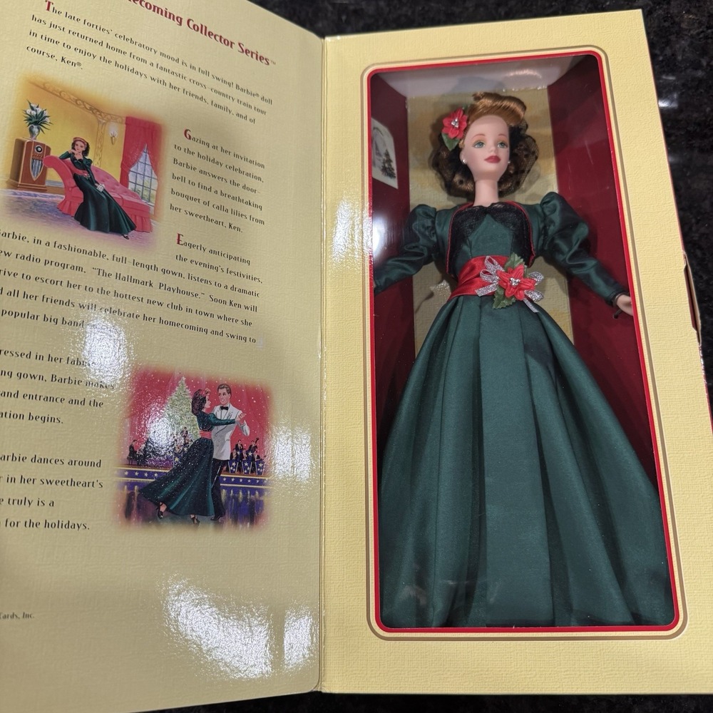 Barbie Doll 1998 Holiday Sensation Hallmark Homecoming Collection VTG 19792 NIB